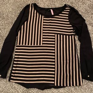 Ann Taylor Striped Blouse